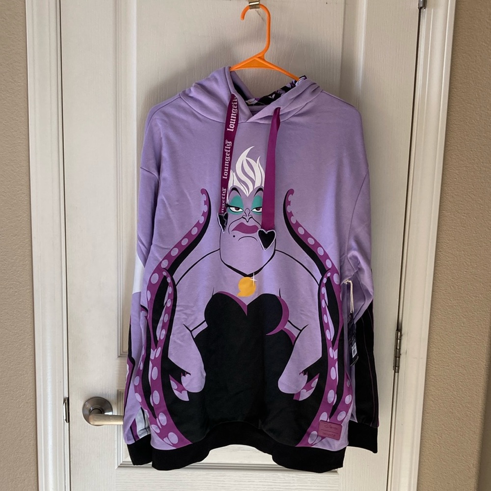New Disney Loungefly Curse Your Hearts Unisex Hoodie